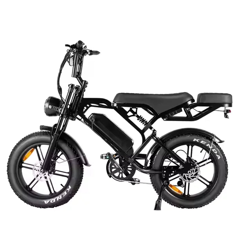 Sale Price V20 PRO E-Mountain Bike 20 Inch Fat Tire Hybrid Electric Bikes with 7 Speed for Adults Fat Bike V20 PRO Ebikecustom
