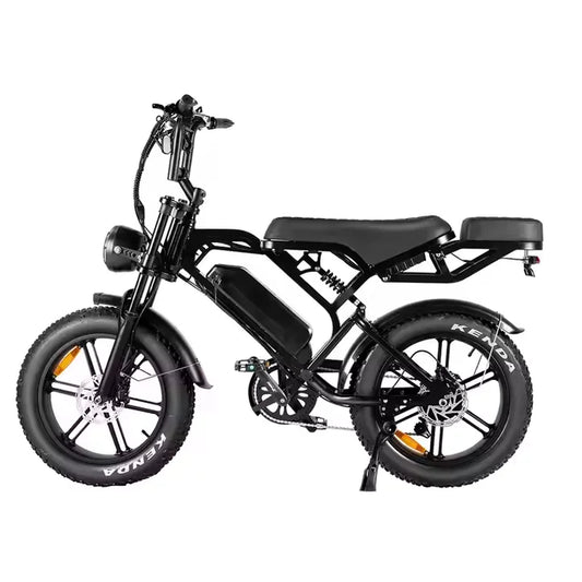 Sale Price V20 PRO E-Mountain Bike 20 Inch Fat Tire Hybrid Electric Bikes with 7 Speed for Adults Fat Bike V20 PRO Ebikecustom